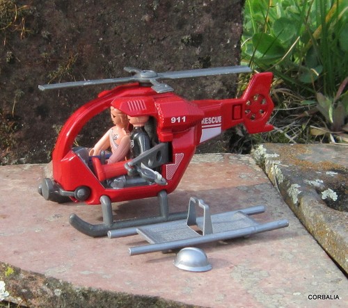 Majorette helicoptere rescue - majorette,